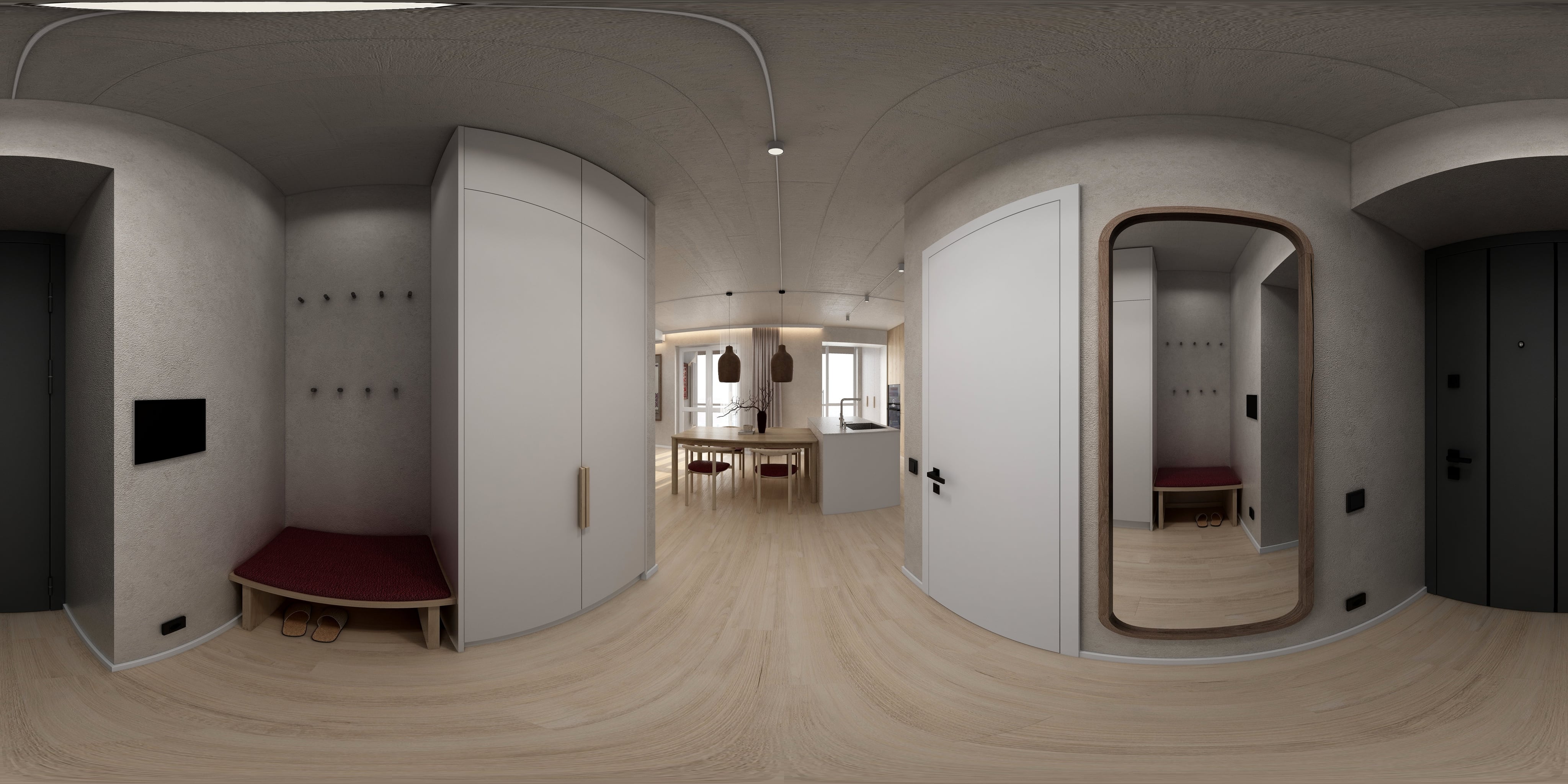 Дворівнева квартира — 3D-тур