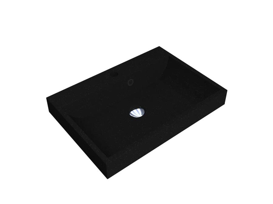 Умивальник VARNA 600 MIRASTONE BLACK SHINE
