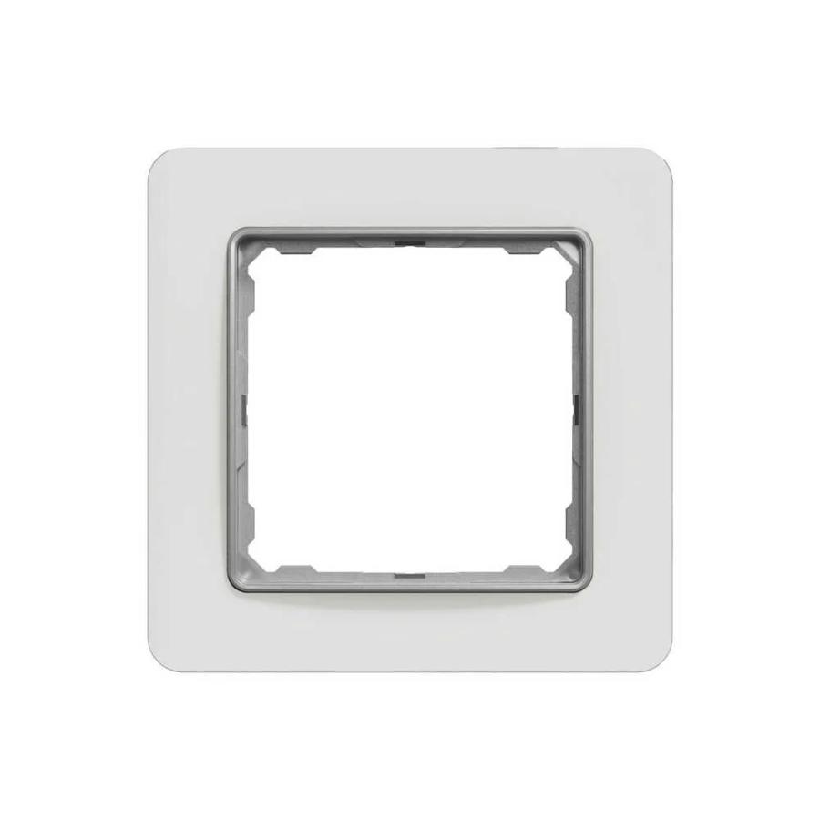 Рамка Schneider Sedna Design скло біле 1-на ( SDD360801 )