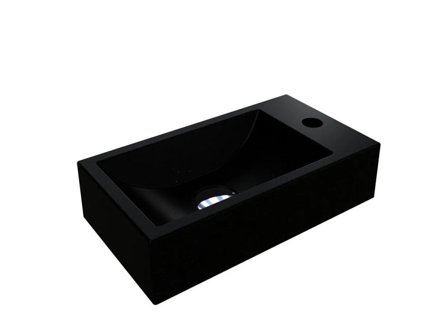 Умивальник FARO L MIRASTONE BLACK SHINE