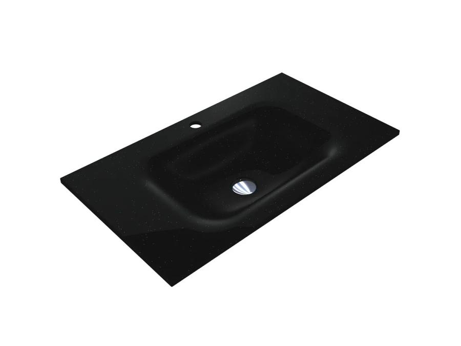 Умивальник JESSEL 800 MIRASTONE BLACK SHINE