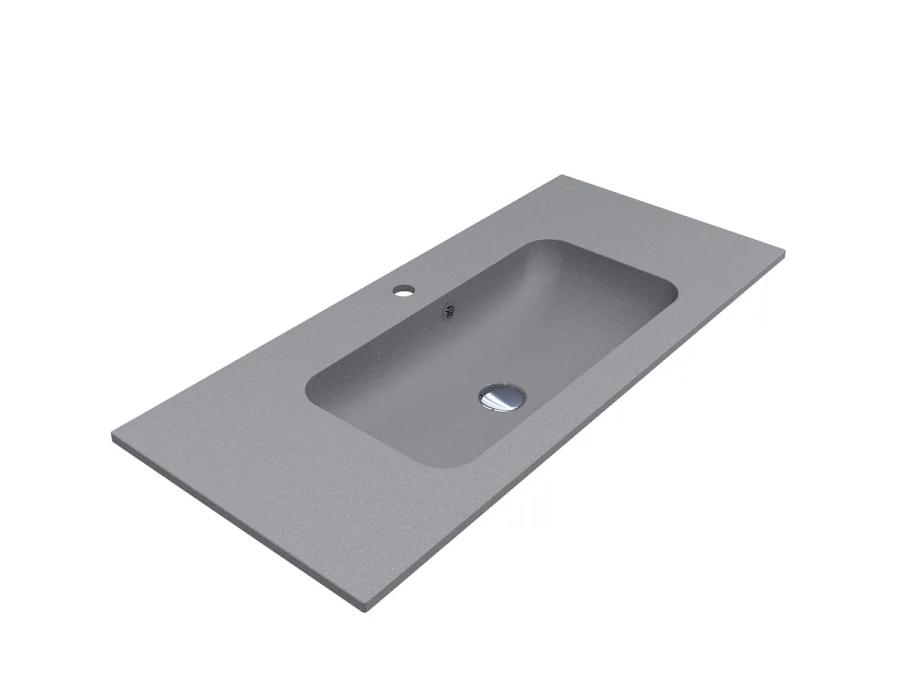 Умивальник DELLA 1000 MIRASTONE GRAY