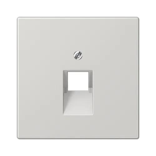 Центральна плата Jung світло-сіра RJ-45 1-на ( LS969-1UALG )