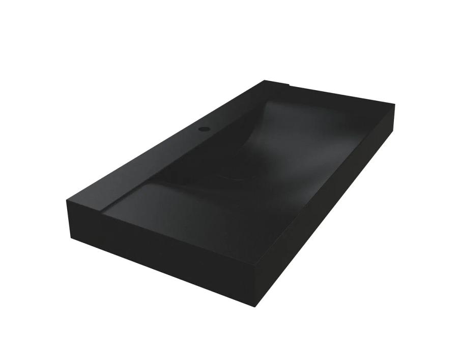 Умивальник FLY 1000 MIRASTONE BLACK SHINE