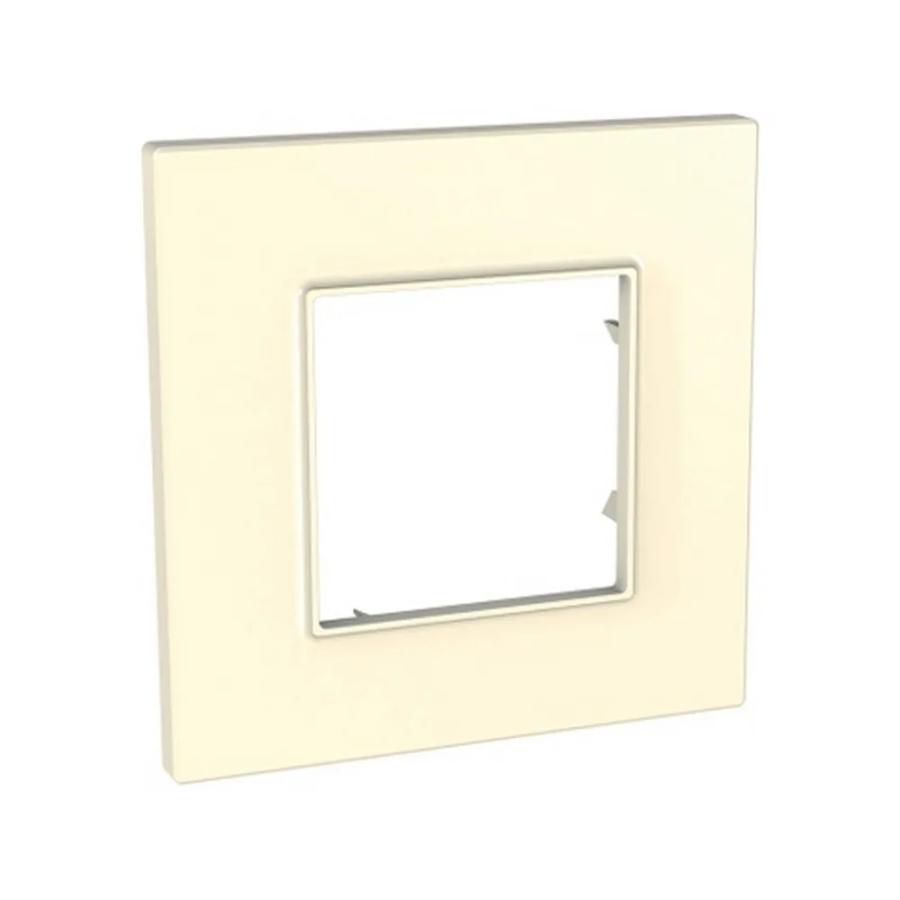 Рамка Schneider Unica Quadro слонова кість 1-на ( MGU2.702.25 )