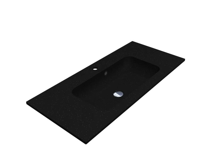 Умивальник DELLA 1000 MIRASTONE BLACK SHINE