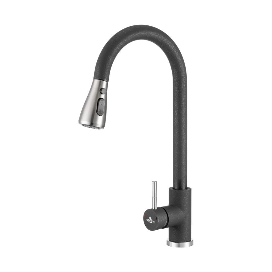 Змішувач GRANADO Campo LUX Black shine