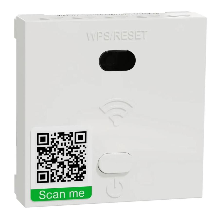 Wi-fi ретранслятор Schneider Unica NEW білий ( NU360518 )