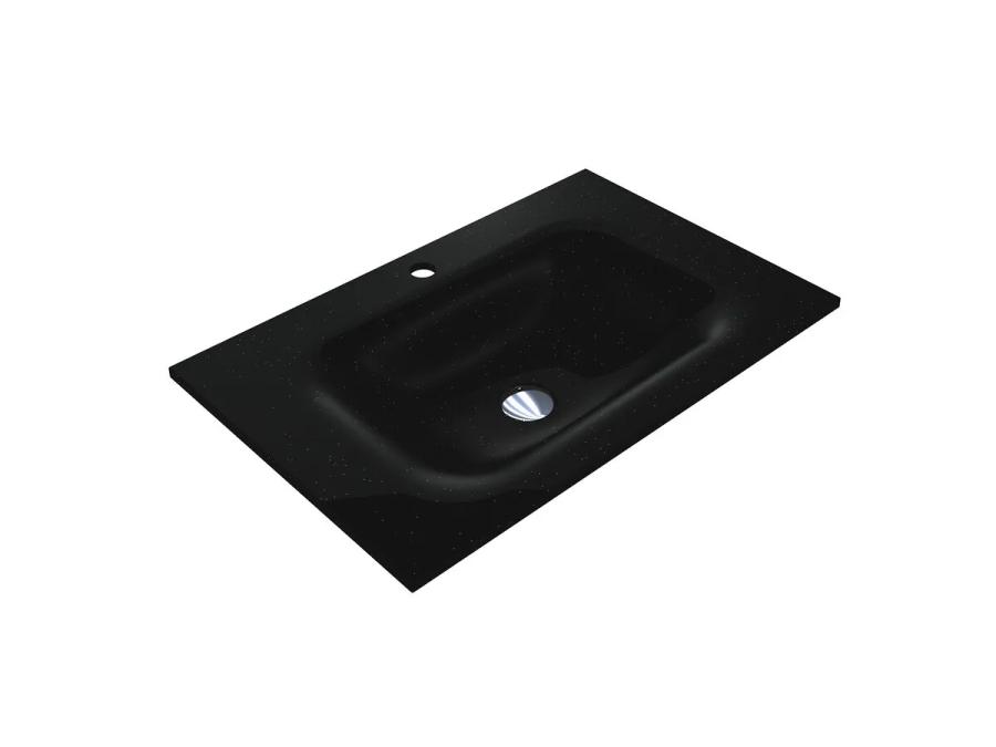 Умивальник JESSEL 700 MIRASTONE BLACK SHINE