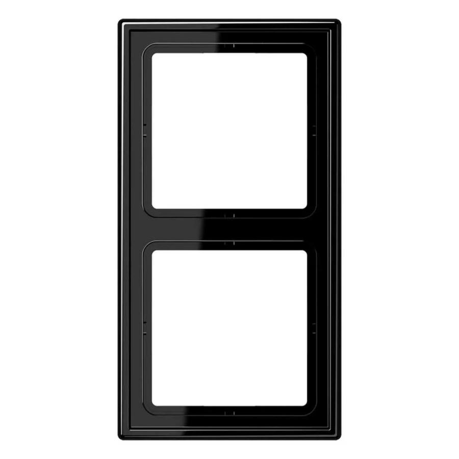 Рамка Jung LS 990 чорна 2-а ( LS982SW )