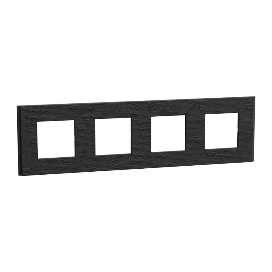 Рамка Schneider Deco Material камінь 4-на ( NU600877 )