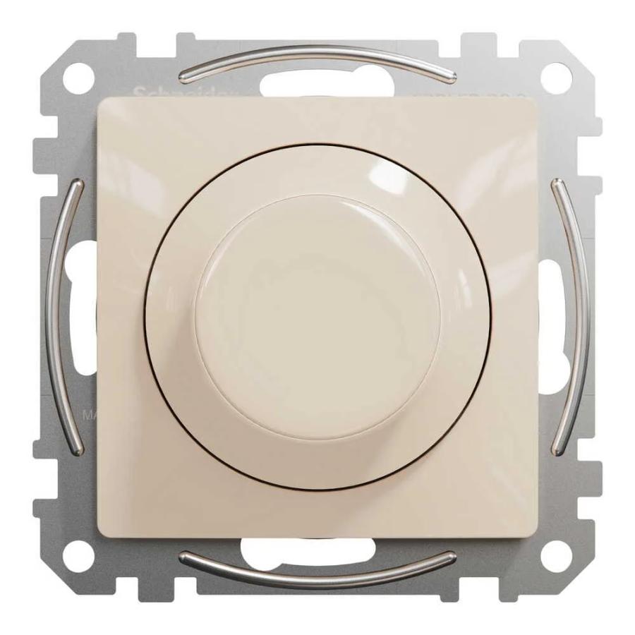 Димер Schneider Sedna Design бежевий LED поворотний RC 3-370Вт ( SDD112501 )