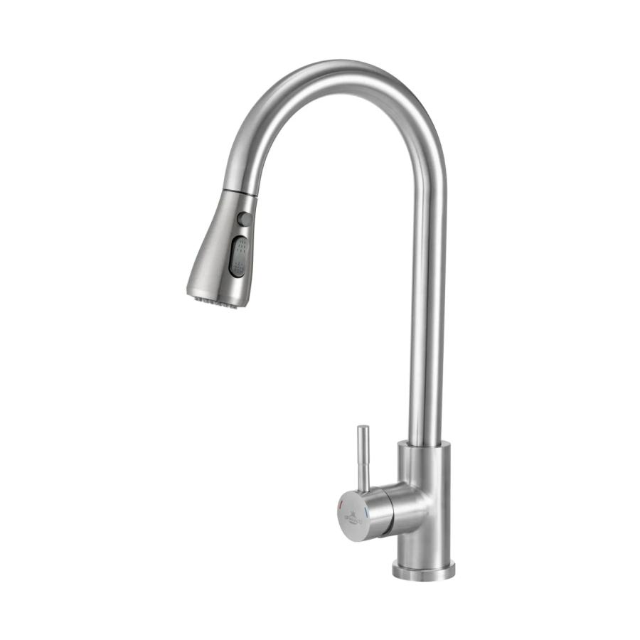 Змішувач GRANADO Campo LUX Inox