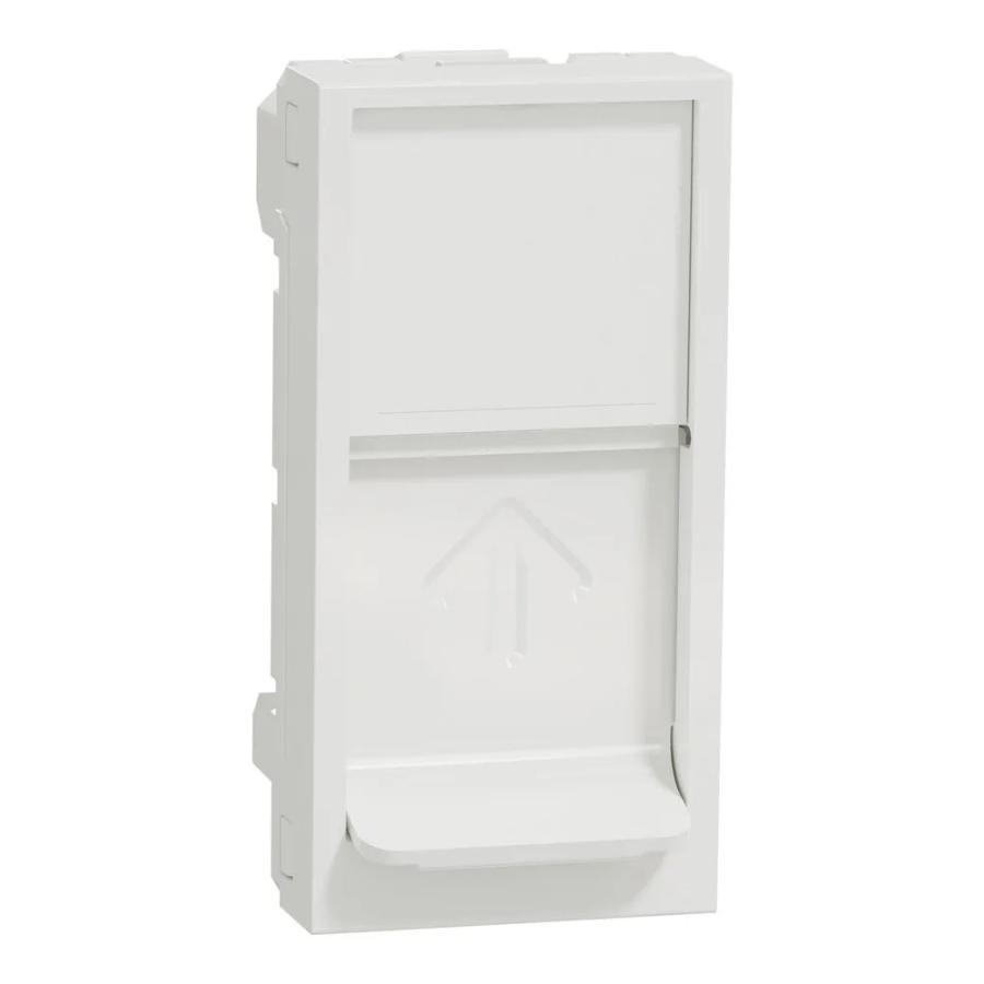 Центральна плата Schneider Unica NEW біла RJ45Keystone/Systimax 1 мод ( NU946018 )