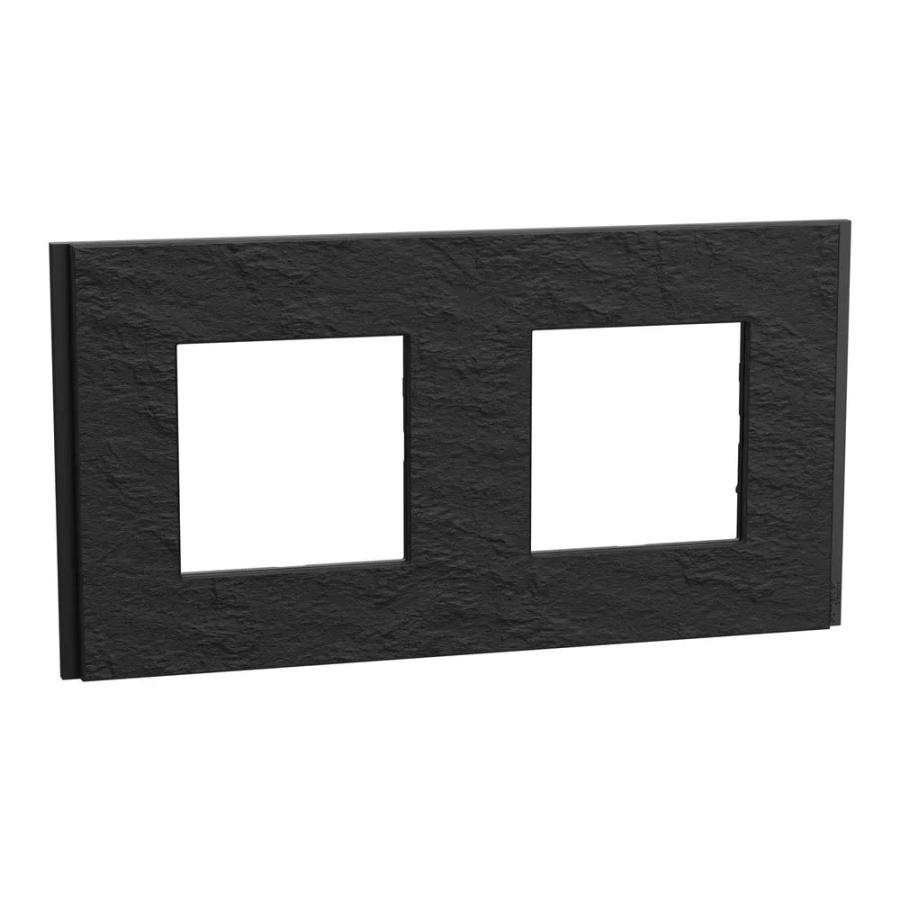 Рамка Schneider Deco Material камінь 2-на ( NU600477 )