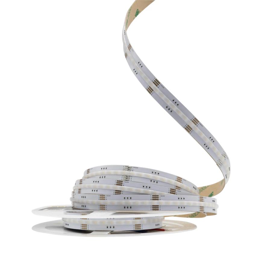 Світлодіодна LED стрічка PROLUM™ 24V; IP20; СОВ; 840LED; Series "SG", RGB + CCT