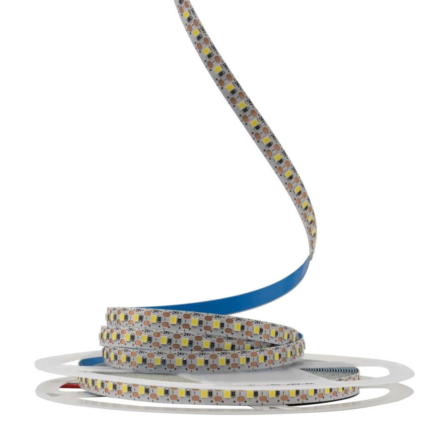 Світлодіодна LED стрічка PROLUM™ 24V; IP20; 2835\120; CUT; Series "S", Нейтральний-Білий, 4000К