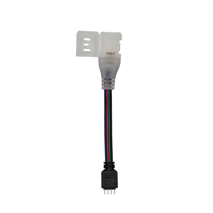 Конектор PROLUM™ для неону RGB 6x12 , Провід + 1 затиск