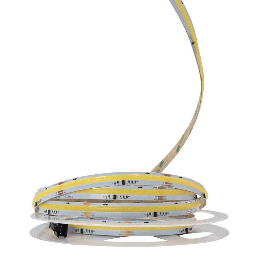 Світлодіодна LED стрічка SMART RUN PROLUM™ 24V; СОВ; 360LED; IP20; SERIES "SMART", Нейтральний-Білий, 4000К