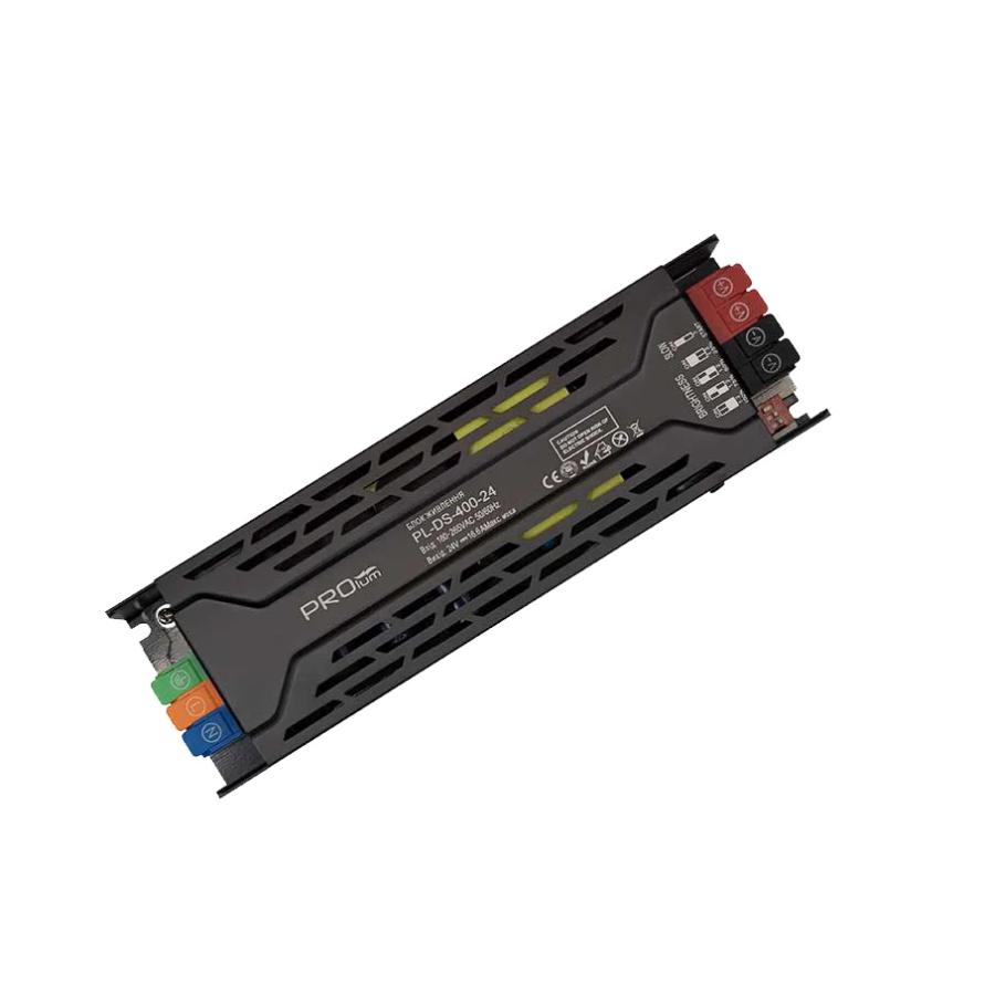 Блок живлення PROLUM™ Dimmer\Slow Start 24V, 400W, 16.6А, Series "DS"