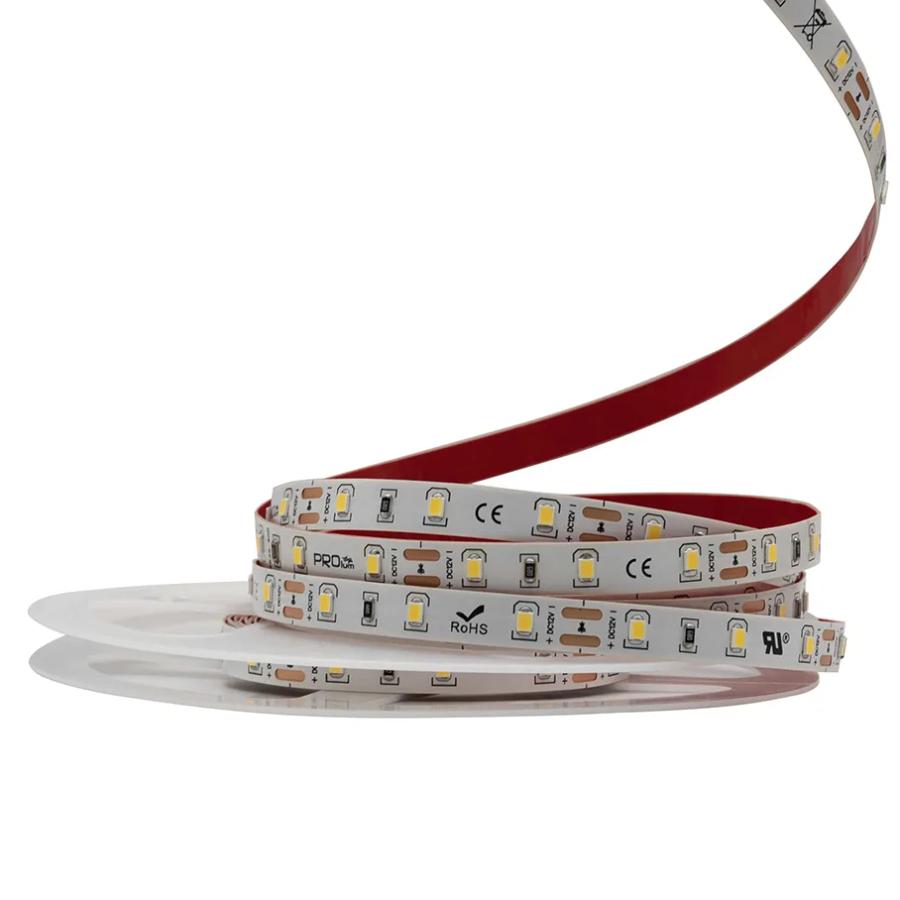 Світлодіодна LED стрічка PROLUM™ 12V; 2835\60; IP20; Series "SG", Тепло-Білий, 3000К