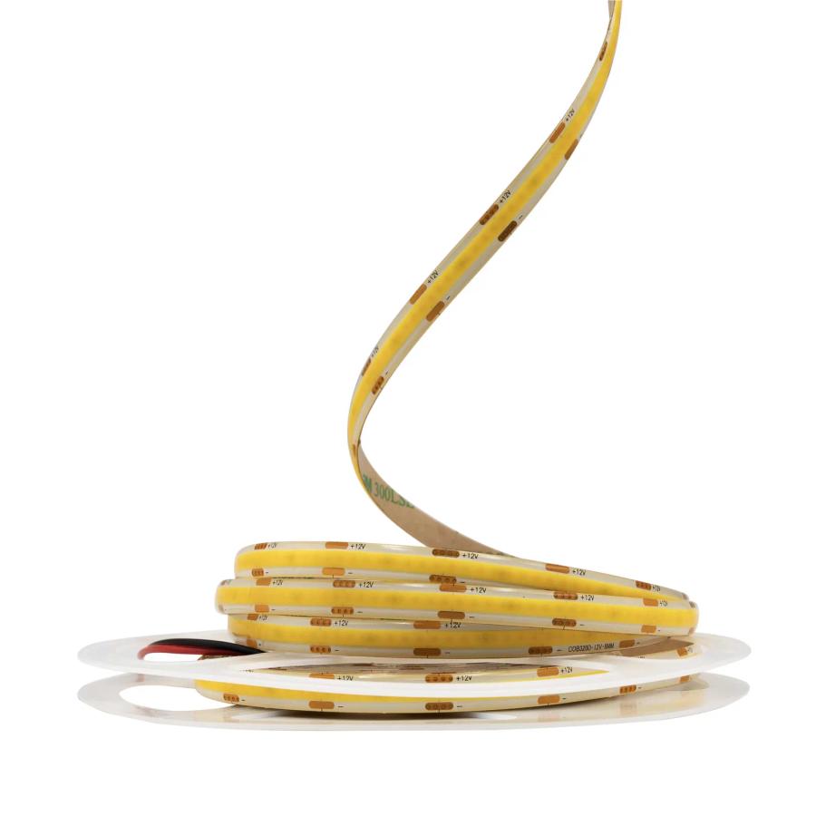 Світлодіодна стрічка СОВ PROLUM™ 12V; 320 LED; IP65; Series "SG", Тепло-Білий, 3000К