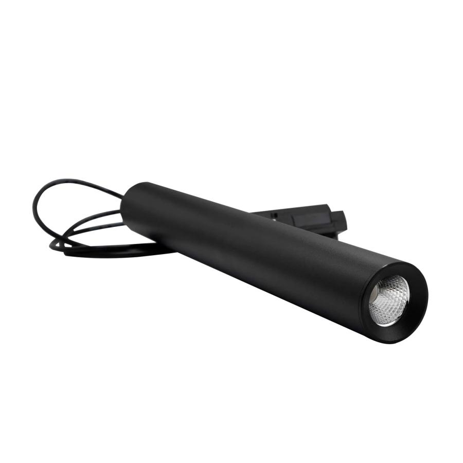 Трековий світильник PROLUM™ M27; 7W; 220V; Чорний SERIES "TLH"; Білий 4000К