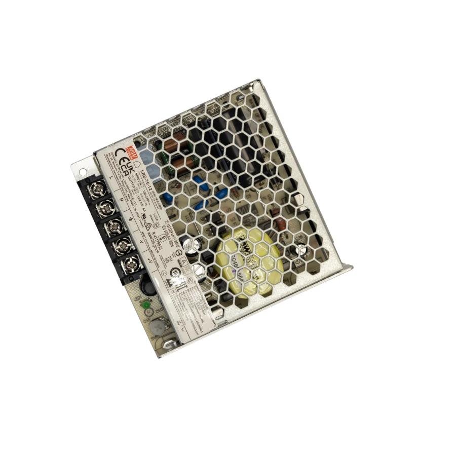 Блок живлення Mean Well LRS-75-12 (72W; 6A; 12V; IP20) Series "LRS"