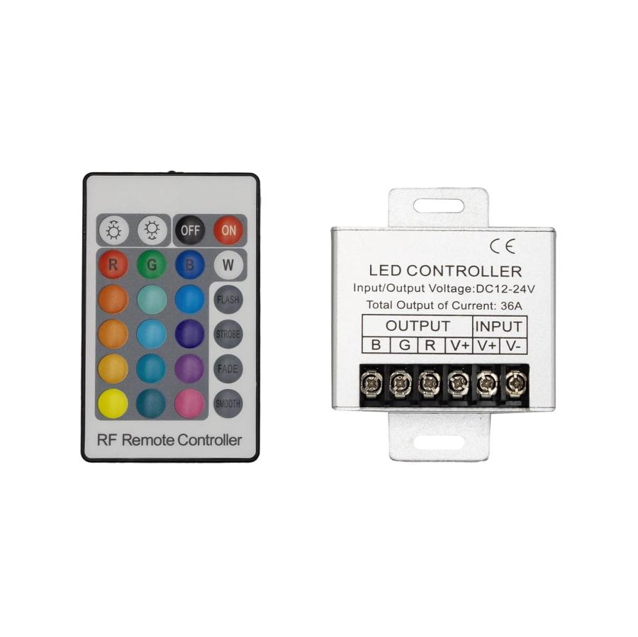 Контролер RGB PROLUM радіо 24K (36A)