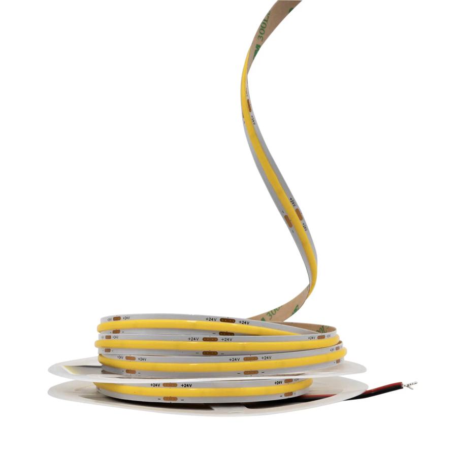 Світлодіодна LED стрічка PROLUM™ 24V; СОВ; 480 LED; IP20; Series "S", Білий, 6000К