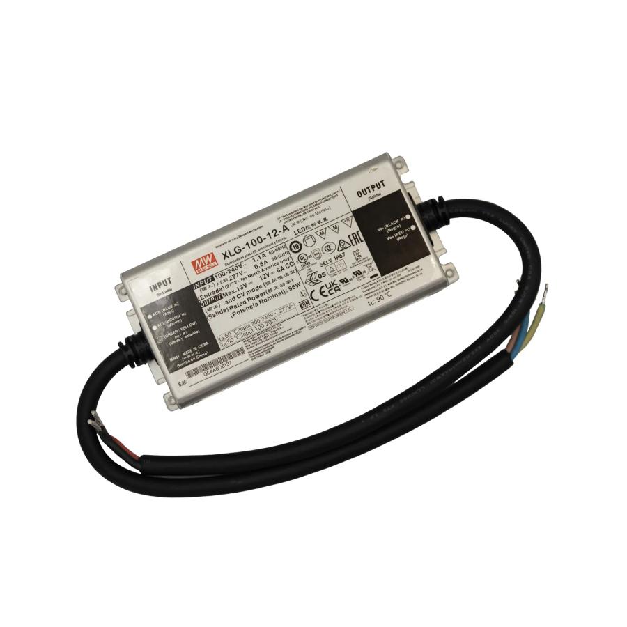 Блок живлення Mean Well XLG-100-12-A (96 Вт; 8 А; 12 В; IP67) серії «XLG»