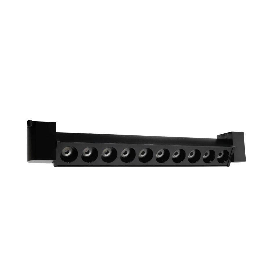 Трековий світильник PROLUM™ Поворотний; M27; 20W; 220V; Чорний SERIES "RGL" - Білий 4000К