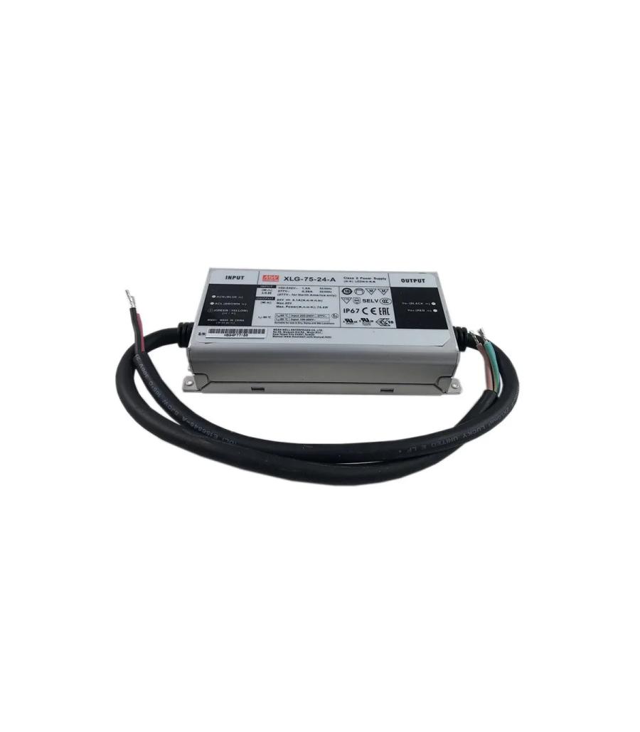 Блок живлення Mean Well XLG-75-24-A (74.4W; 3,1A; 24V; IP67) Series "XLG", 92%