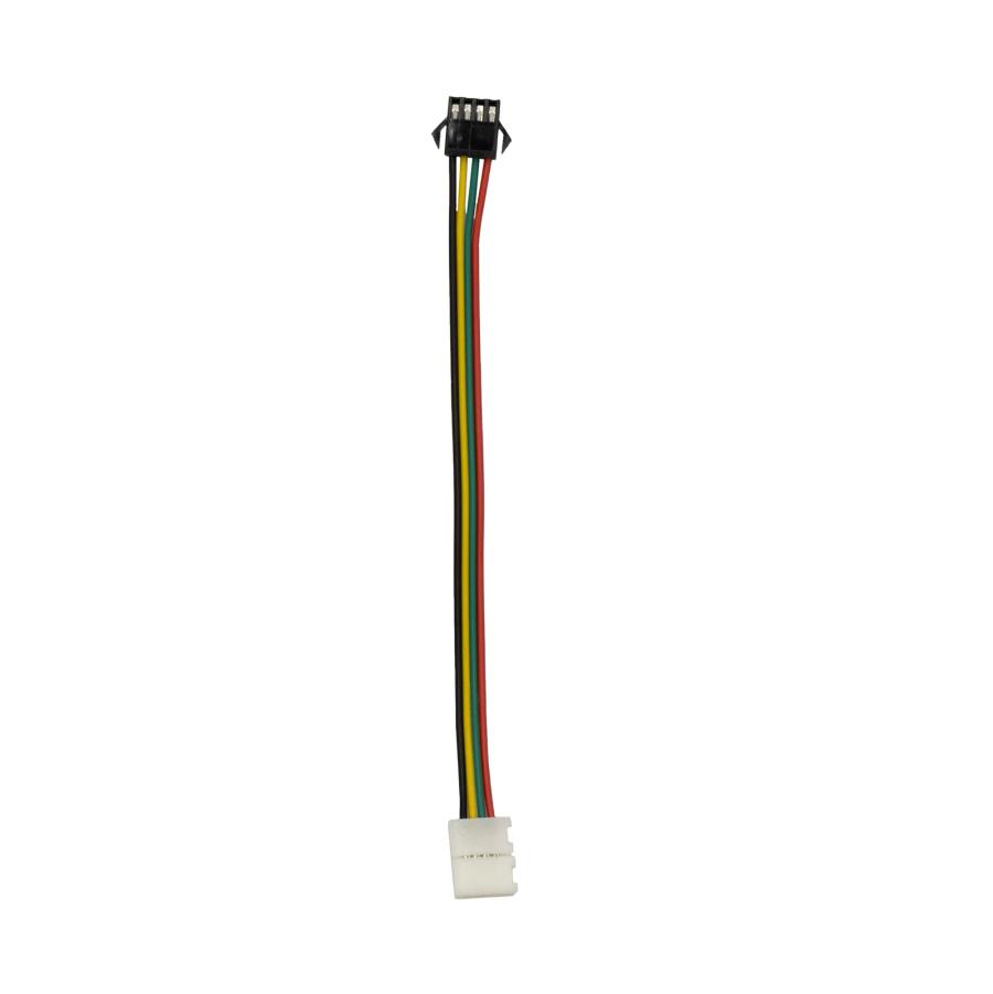 Конектор SMD5050 PROLUM™ RGB SPI 8mm (провід 4 pin + затискач)