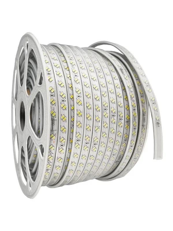 Світлодіодна LED стрічка PROLUM™ 5730\120; IP67; 220V; Series "S", Білий, 6500К