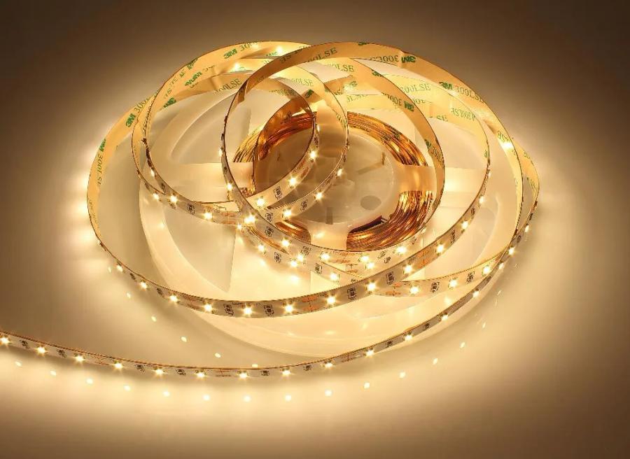 LED лента PROLUM™ 12V; 2835\60; IP20; Series "S", Тепло-білий (2700-3000К)