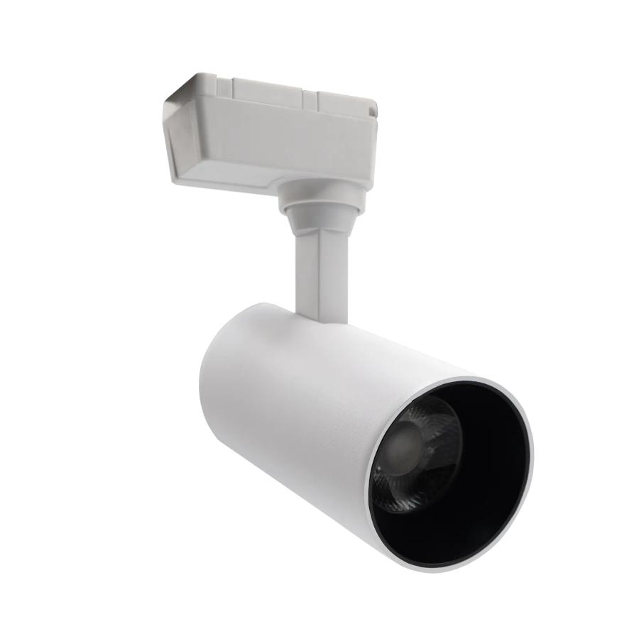 Трековий світильник PROLUM™ M27; 12W; 220V; Білий SERIES "TLB"; Білий 4000К