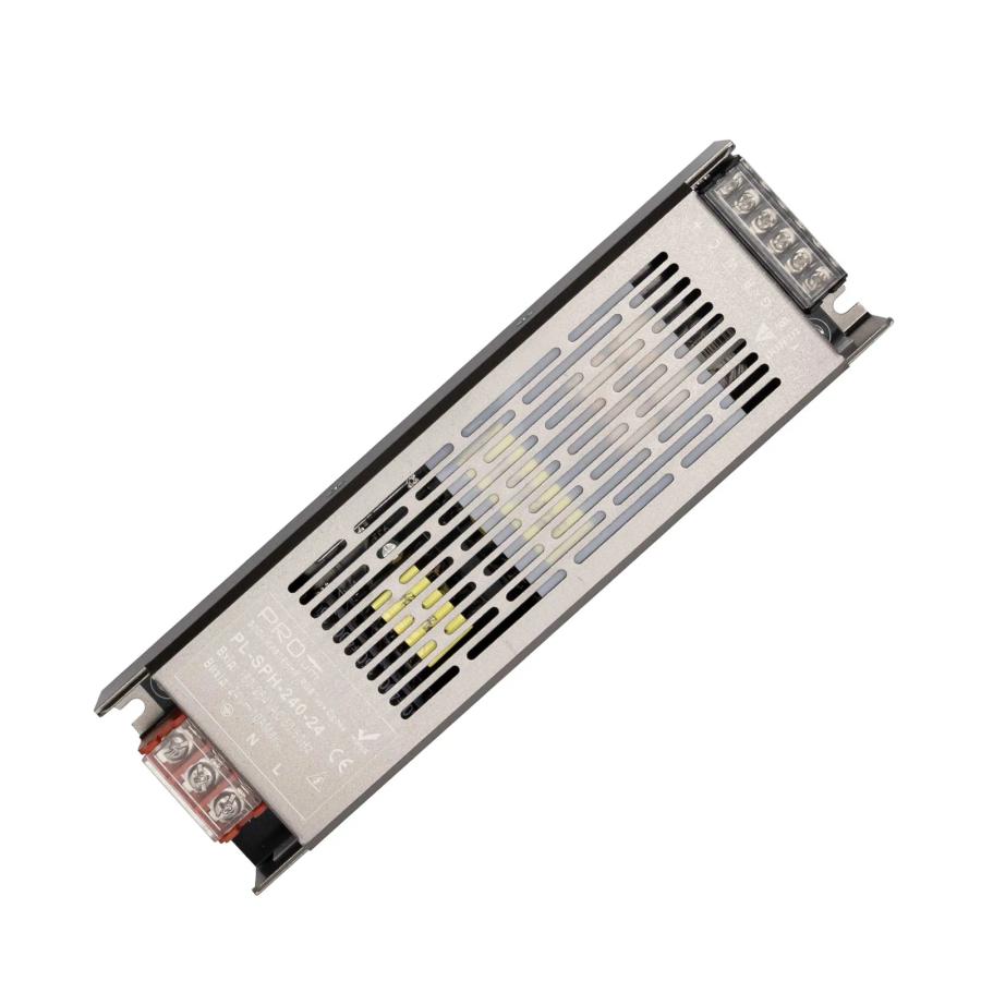 Блок живлення PROLUM™ SLIM RGB\RGB+W\RGB+CCT Tuya Zigbee; 240W (DC24V; IP20; 10А) SERIES "SPH" PRO
