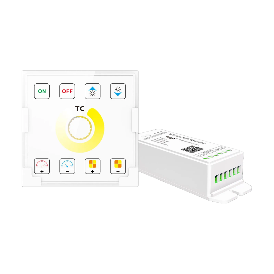 Сенсорна панель димера керування PROLUM CCT; Wi-Fi; TUYA; 12A; Series: HomeLink