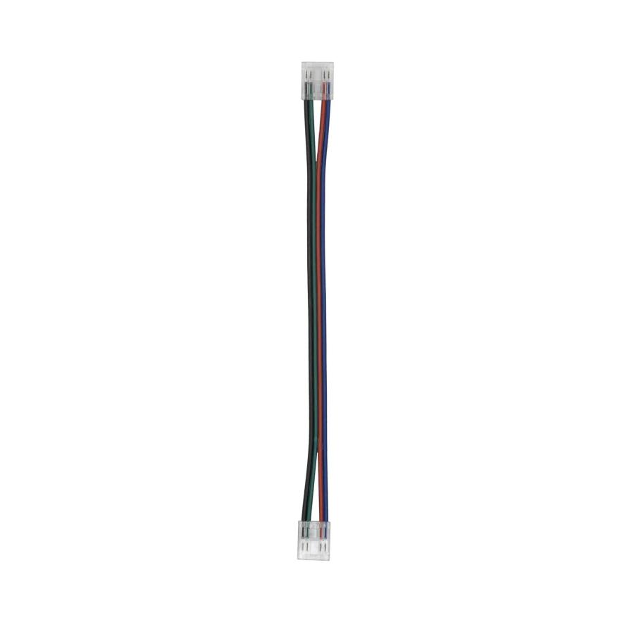 Конектор PROLUM™ для стрічки COB, 10ММ, 4PIN, RGB, 2jack