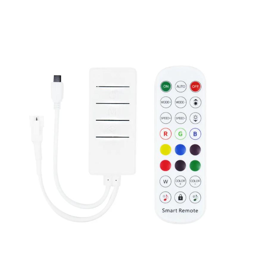 Контролер PROLUM SPI; RGB; Bluetooth; 24 кнопки; 3PIN;