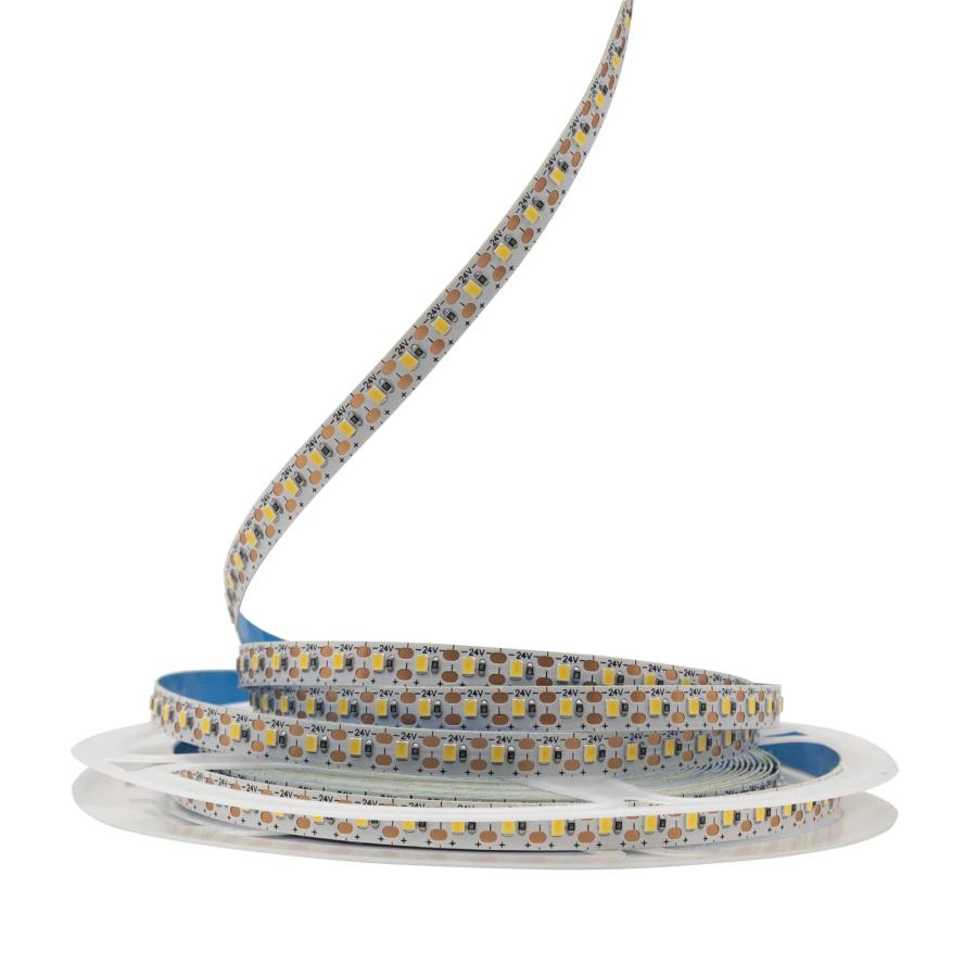 Світлодіодна LED стрічка PROLUM™ 24V; IP20; 2835\120; CUT; Series "S", Тепло-Білий, 3000К