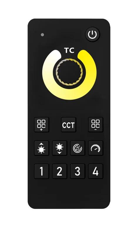 Пульт управління PROLUM 4-Zone; ССT; Wi-Fi; TUYA; Чорний; Series: HomeLink
