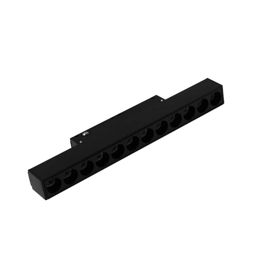 Магнітний трековий світильник PROLUM™ M20; 12W; 48V; Чорний SERIES "GR"; CCT TuyaSmart