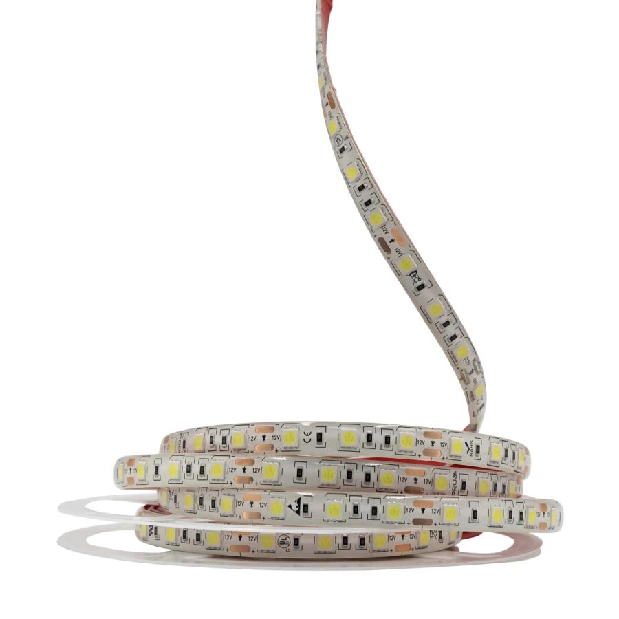 Світлодіодна LED стрічка PROLUM™ 12V; 5050\60; IP65; Series "SG", Білий, 6500К