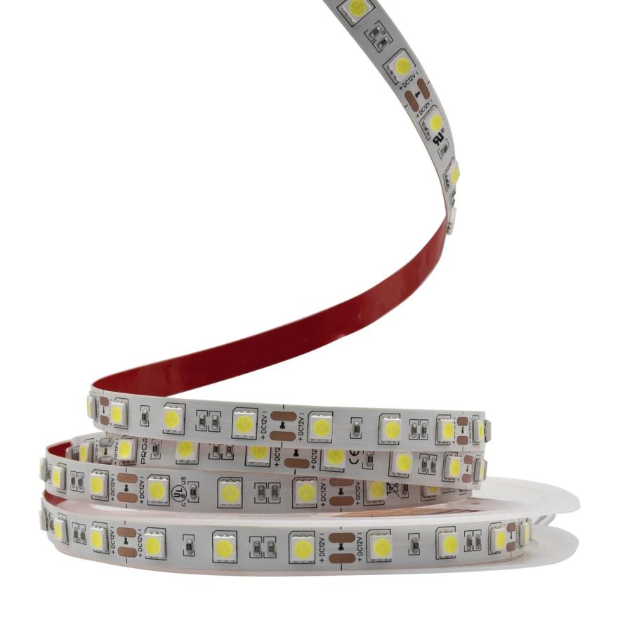 Світлодіодна LED стрічка PROLUM™ 12V; 5050\60 IP20 Series "SG", Білий, 6500К