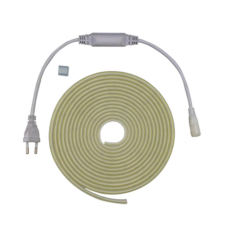 Готовий набір Світлодіодної LED стрічка СОВ PROLUM™ 220V 280 LED IP67 12 ММ Series "PRO", Тепло-білий (2700-3000К)