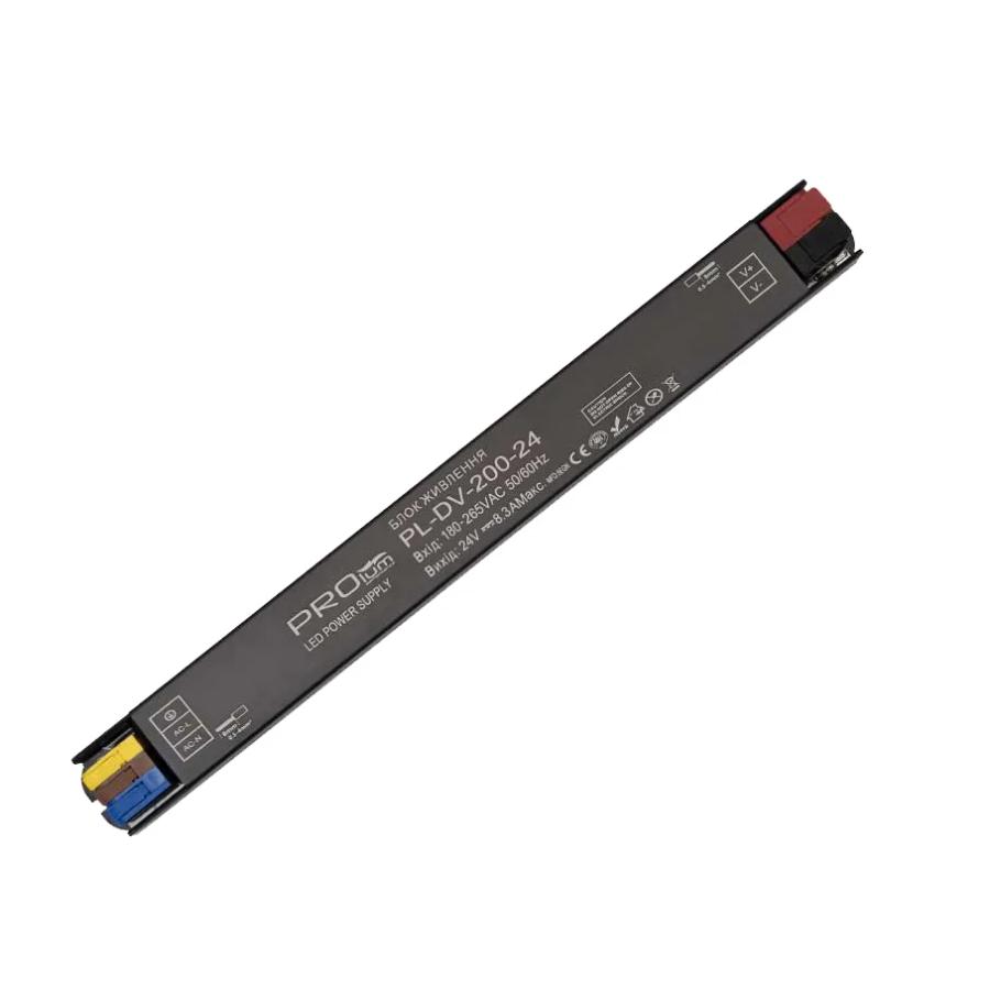 Блок живлення PROLUM™ 24V, 200W, 8.33А, Series "DV"