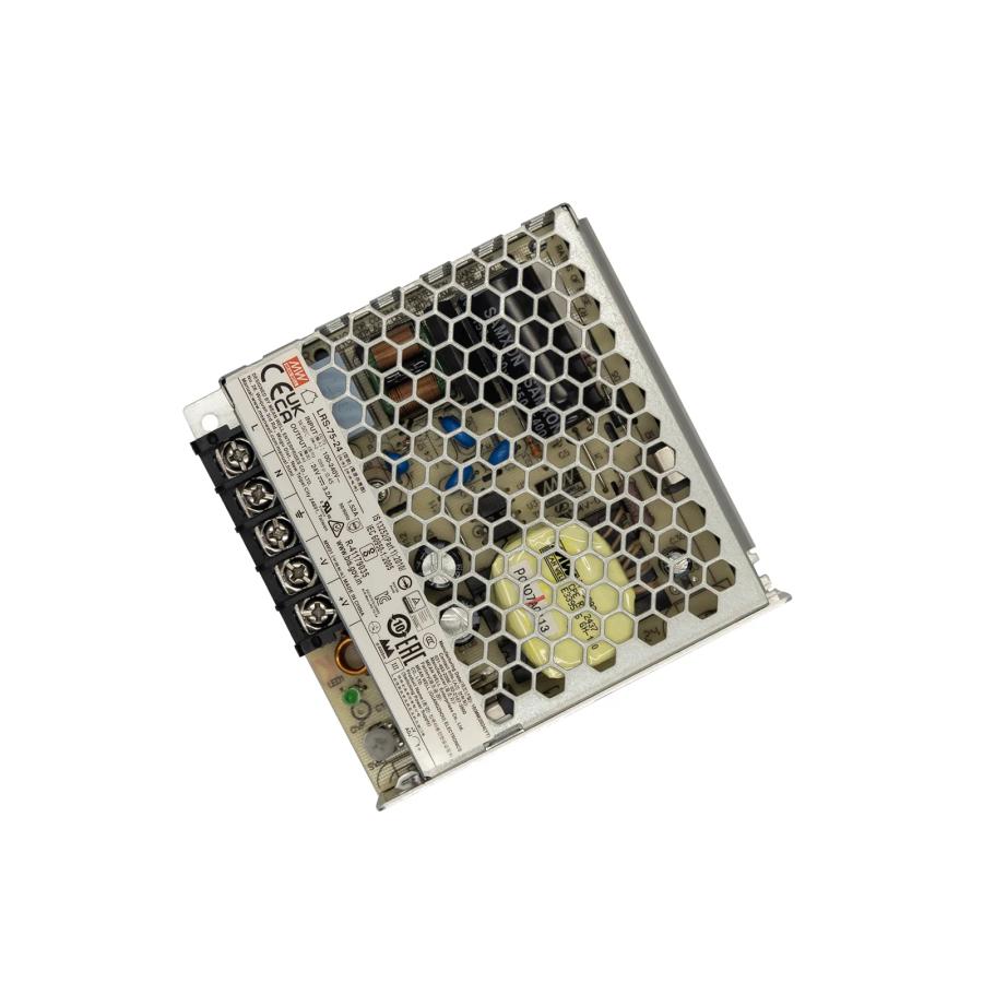 Блок живлення Mean Well LRS-75-24 (76,8W; 3,2A; 24V; IP20) Series "LRS"