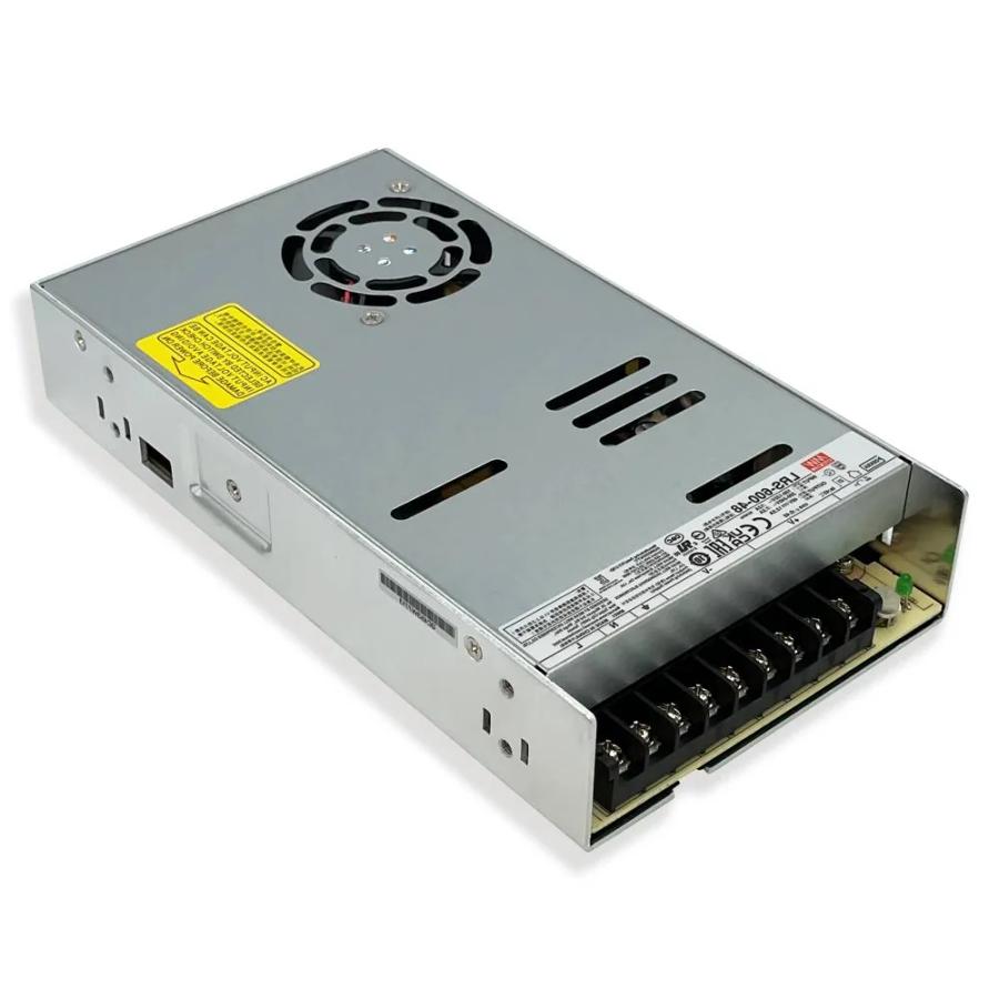 Блок живлення Mean Well LRS-600-48 (600 W; 12,5A; 48V; IP20) Series "LRS"